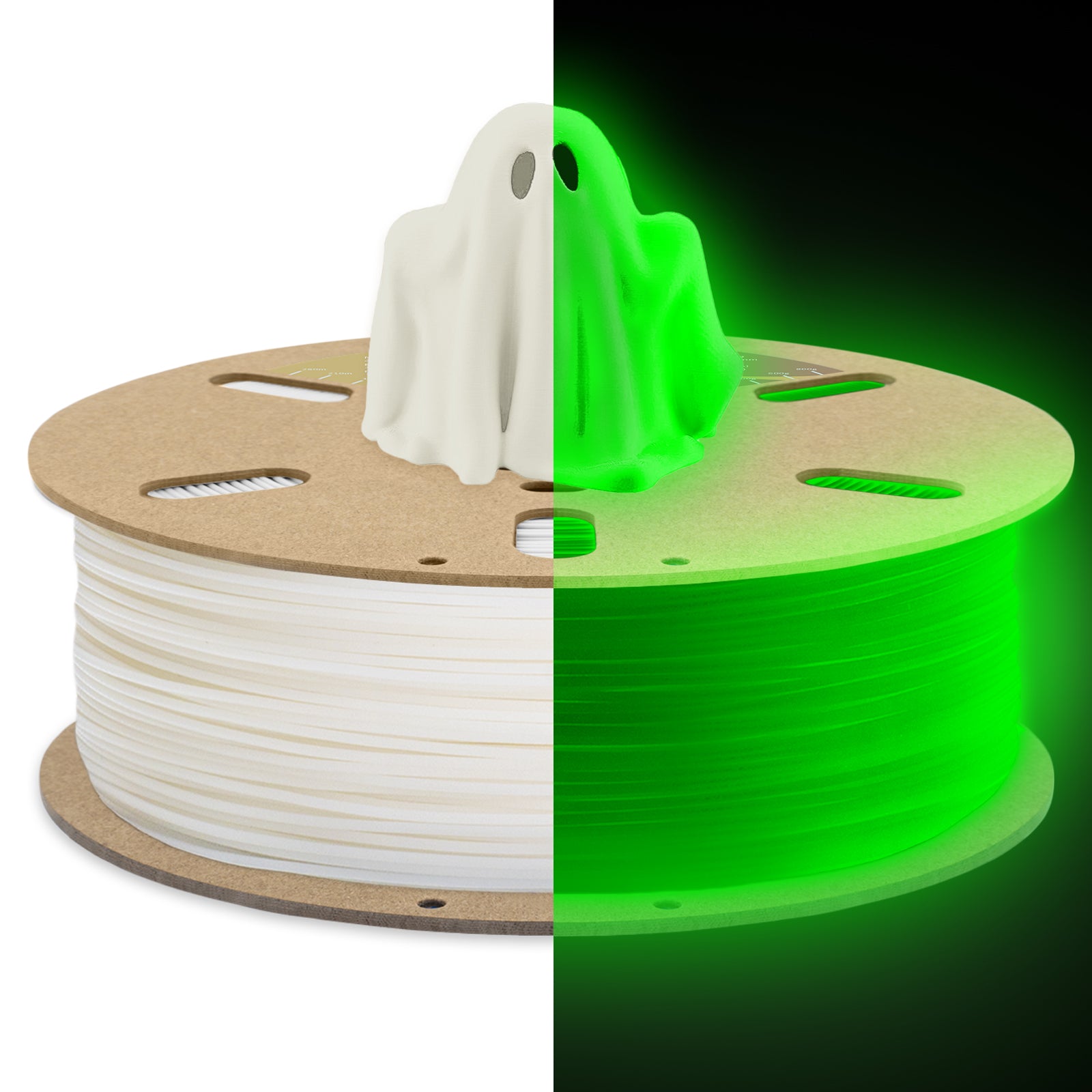 Duramic 3D Glow-in-the-Dark PLA spool